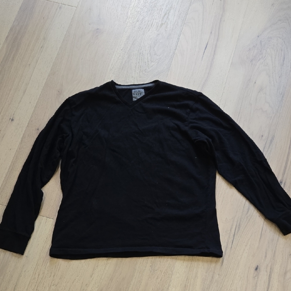 Old Navy Black Long Sleeve Shirt